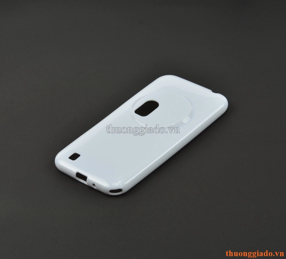 Ốp lưng silicone Asus Zenfone Zoom ZX551ML màu trắng sữa (TPU Soft Case)